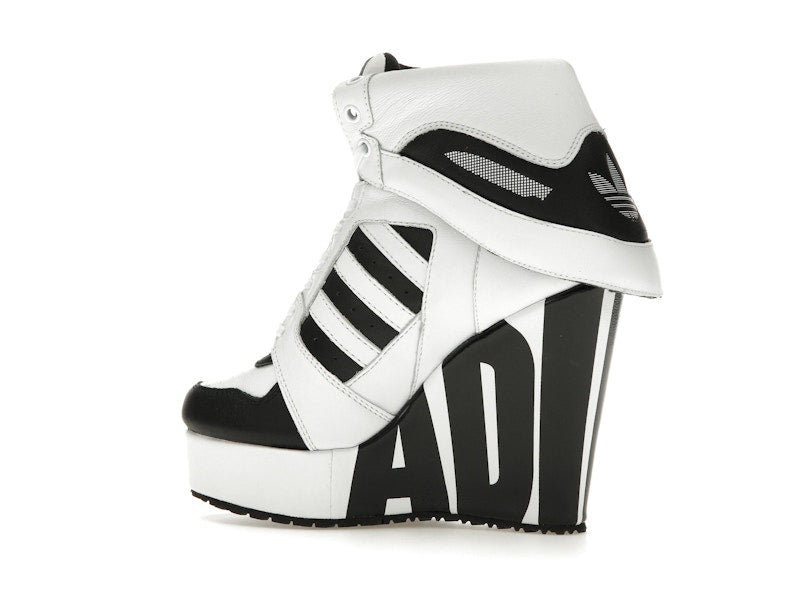 adidas JS Streetball Platform Jeremy Scott White Black (Women's)