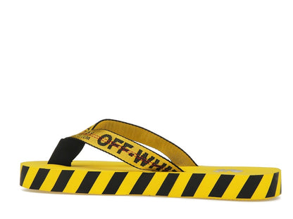 OFF-WHITE Industrial Flip Flops Yellow SS21