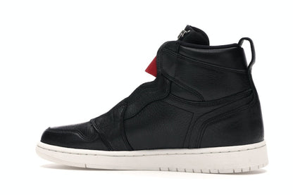 Jordan 1 Retro High Zip Black Gym Red Phantom (Women's)