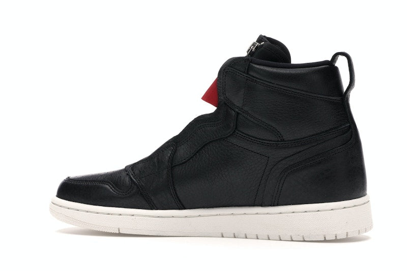 Jordan 1 Retro High Zip Black Gym Red Phantom (Women's)