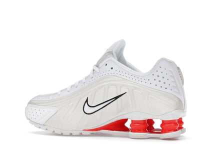 Nike Shox R4 White Phantom Picante Red (Women's)