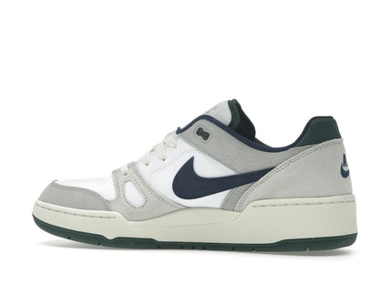 Nike Full Force Low White Midnight Navy Green