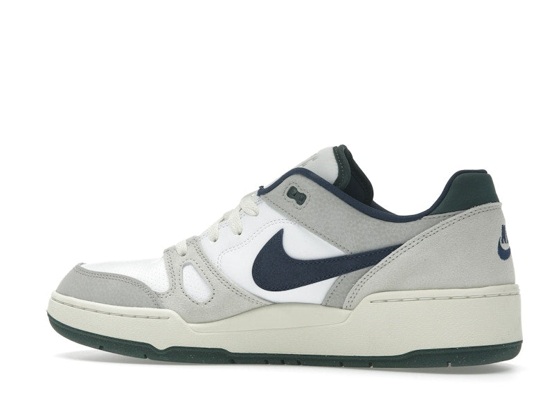Nike Full Force Low White Midnight Navy Green