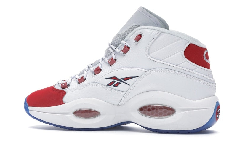 Reebok Question Mid Red Toe 25th Anniversary