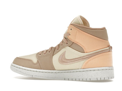 Jordan 1 Mid SE Canvas Khaki (Women's)