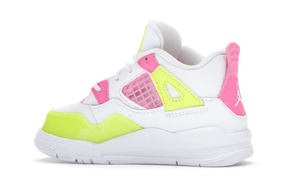 Jordan 4 Retro White Lemon Pink (TD)