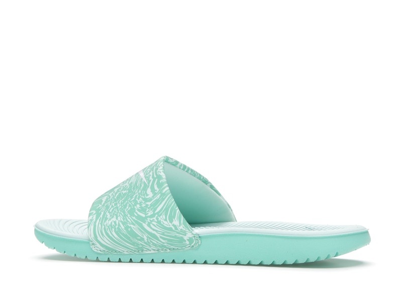 Nike Kawa Slide Print Emerald Rise (GS)