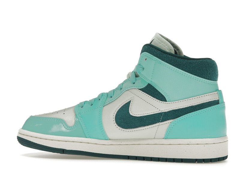 Jordan 1 Mid Chenille Bleached Turquoise (Women's)