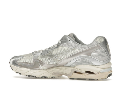 Mizuno Wave Rider 10 Metallic Snow White