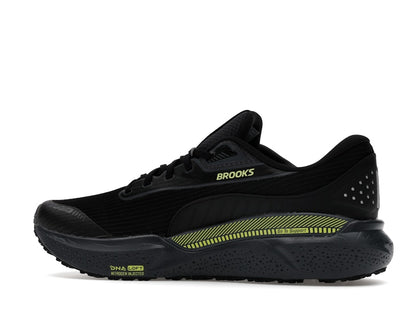 Brooks Adrenaline GTS 24 Weatherized Black Ebony New Yellow