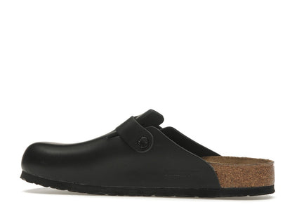 Birkenstock Boston Natural Leather Black