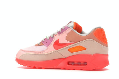 Nike Air Max 90 PRM Platinum Crimson/Bright Purple (Women's)