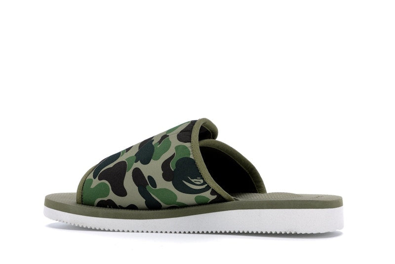 Suicoke x Bape ABC Kaw-Ape Green