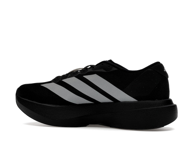 adidas Adizero Evo SL Black Silver Metallic Signal Green