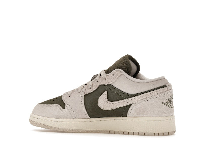 Jordan 1 Low SE Medium Olive Sail (GS)