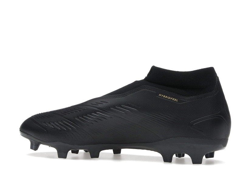 adidas Predator League Laceless FG Core Black Carbon Gold Metallic