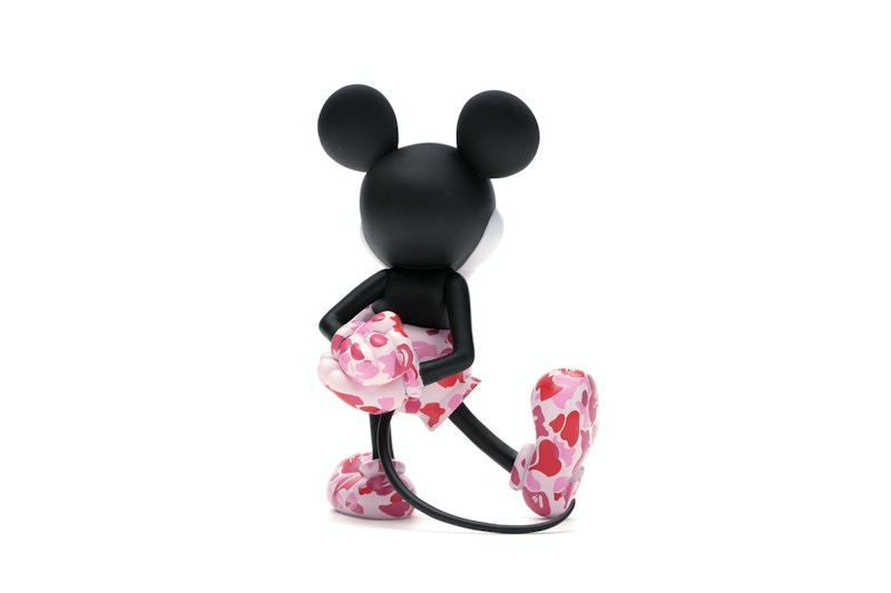 BAPE x Mickey Mouse 90th Anniverary Figure Red Camo