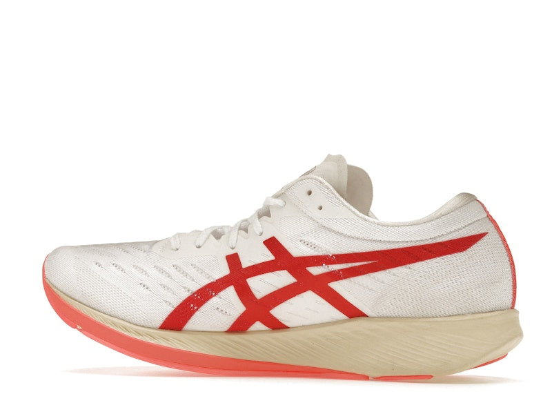 ASICS Metaracer White Sunrise Red