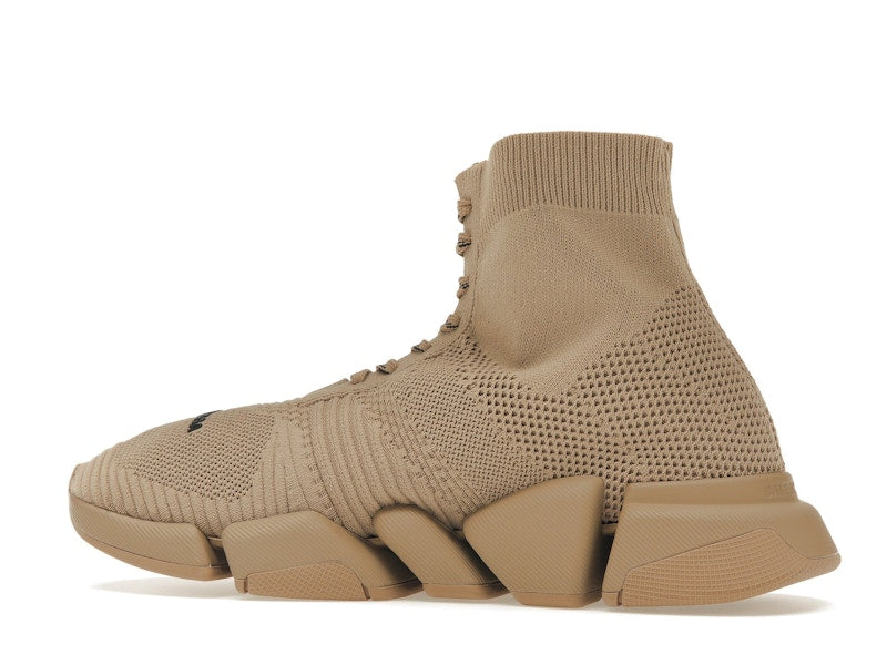 Balenciaga Speed 2.0 Lace Up Beige