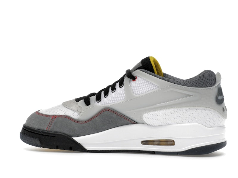 Jordan 4 RM Premium White Black Smoke Grey Fire Red