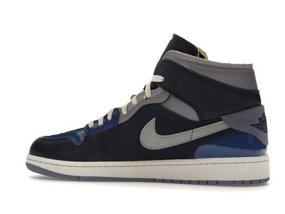 Jordan 1 Mid SE Craft Obsidian French Blue Ashen Slate White