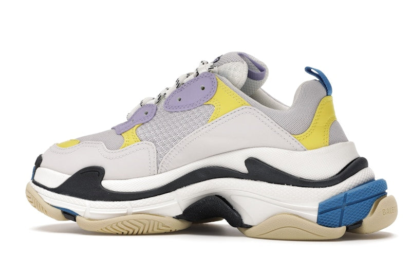 Balenciaga Triple S Purple Yellow Blue (Women's)