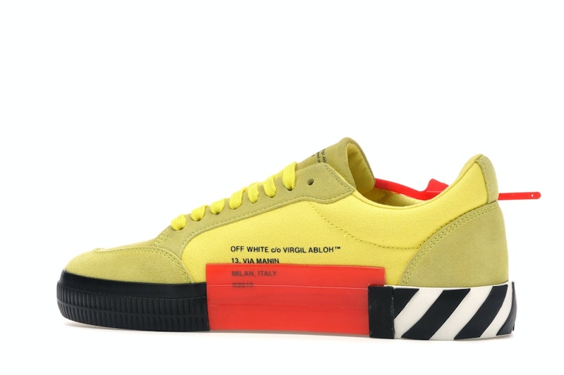 OFF-WHITE Vulc Low Yellow FW19