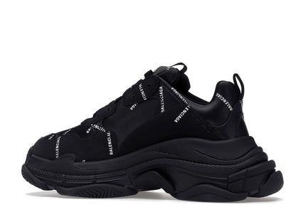 Balenciaga Triple S Black Logo (Women's)