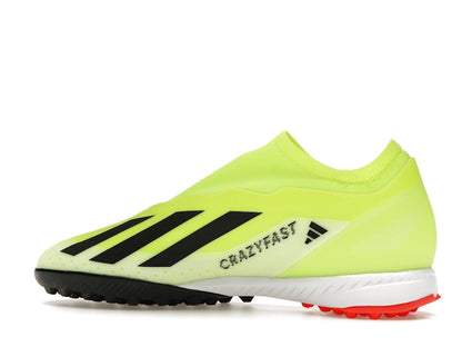 adidas Crazyfast League Laceless Turf Team Solar Yellow Core Black Cloud White
