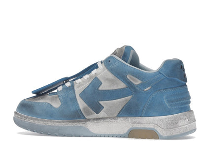 OFF-WHITE OOO Low Out Of Office Suede White Light Blue