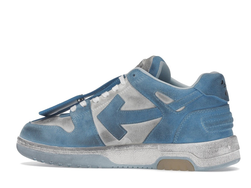 OFF-WHITE OOO Low Out Of Office Suede White Light Blue