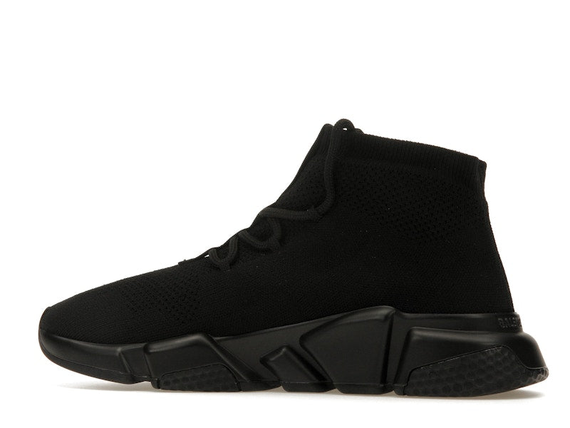 Balenciaga Speed Trainer Lace Up Black