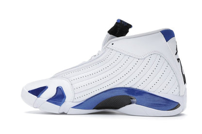 Jordan 14 Retro White Hyper Royal