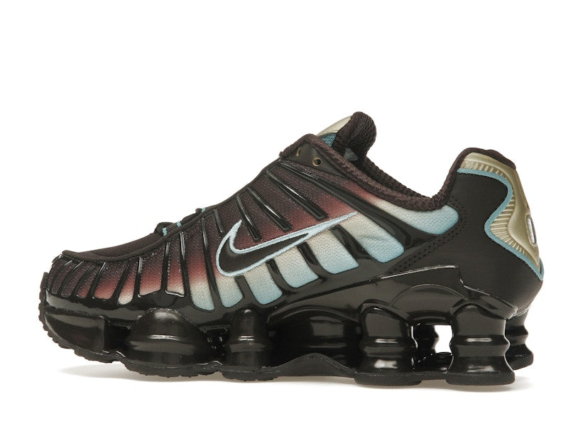 Nike Shox TL Velvet Brown Denim Turquoise (Women's)