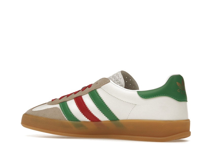 adidas x Gucci Gazelle White Green Red