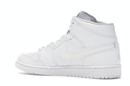 Jordan 1 Mid White/Pure Platinum