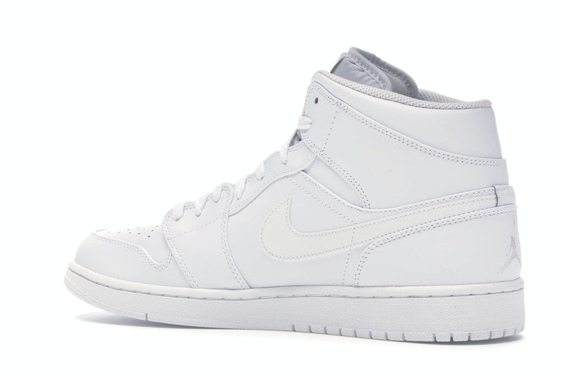 Jordan 1 Mid White/Pure Platinum