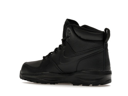 Nike Manoa Leather Triple Black (GS)