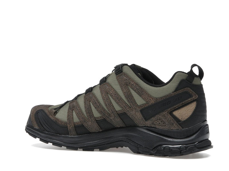 Salomon XA Pro 3D Distressed Leather Dark Earth Black