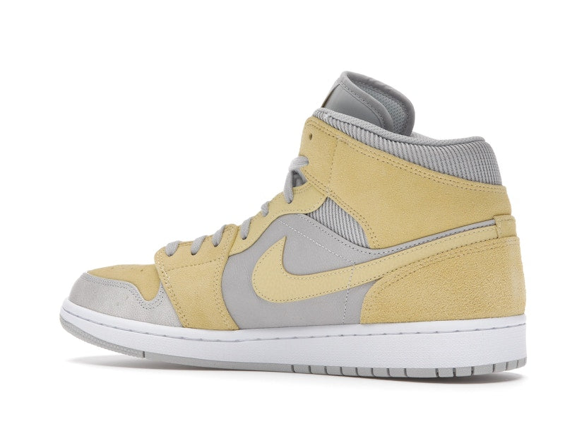 Jordan 1 Mid Mixed Textures Yellow