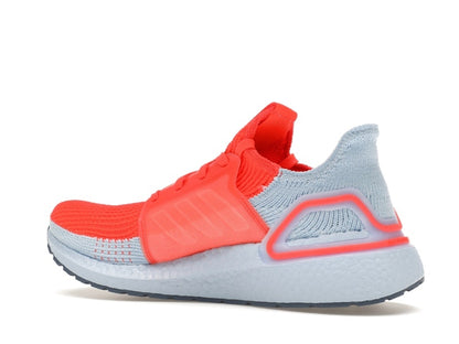 adidas Ultra Boost 19 Solar Red Glow Blue