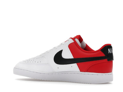 Nike Court Vision Low White Black University Red