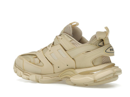 Balenciaga Track Beige Metallic Gold