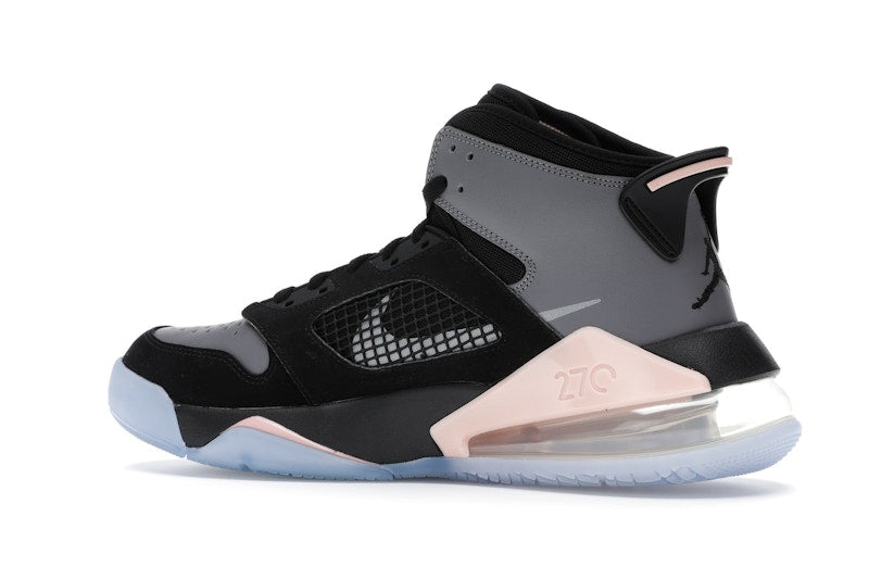 Jordan Mars 270 Black Gunsmoke Crimson Tint