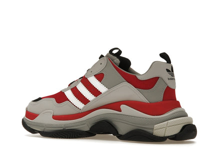 Balenciaga x adidas Triple S Red Grey Black