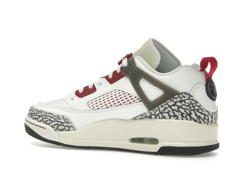 Jordan Spizike Low Sail Anthracite Coconut Milk Varsity Red