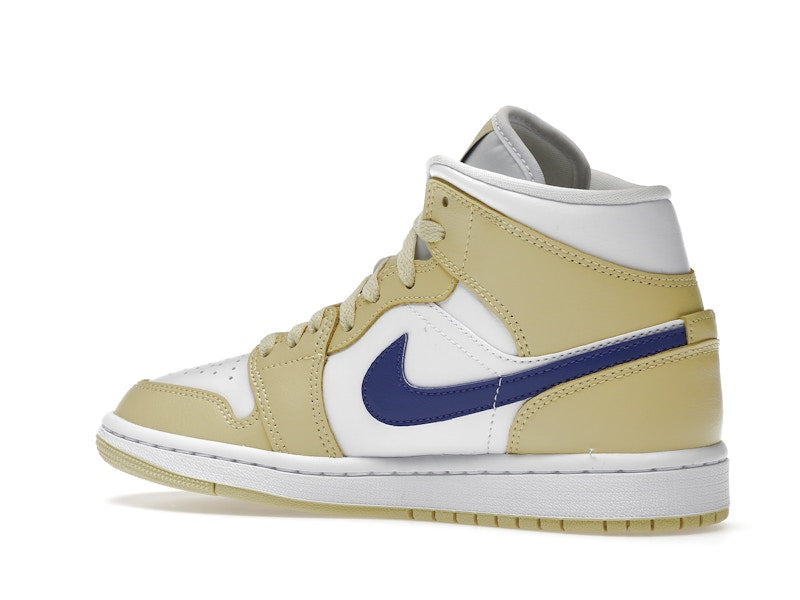Jordan 1 Mid Lemon Wash Lapis (Women's)