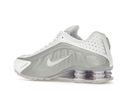 Nike Shox R4 White Metallic Platinum Barely Grape (Women's)