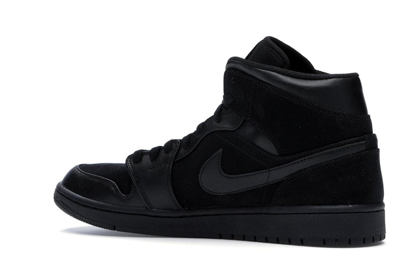 Jordan 1 Mid Triple Black (2018)