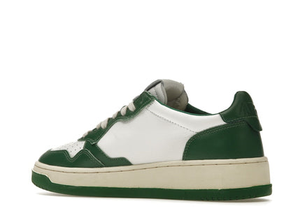 Autry Medalist Leather Low Green White
